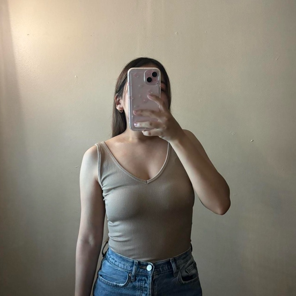 Brown Tank Bodysuit
